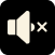 Audio off icon